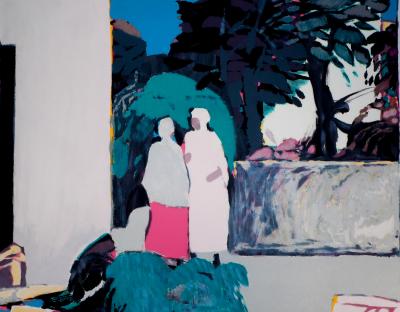Gabriel GODARD: Reunion - Original signed lithograph 2