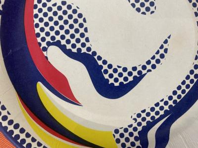 Roy Lichtenstein - Sans titre - Sérigraphie sur assiette en carton 2