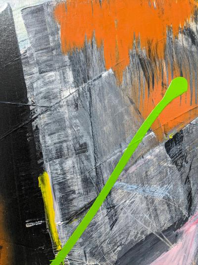 Benoit GUERIN - City 2023 - Acrylique sur toile signée 2