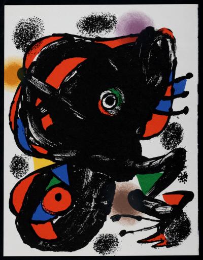 Joan MIRO - XXe siècle (n°46), 1976 - Original lithograph in colors on wove paper. 2