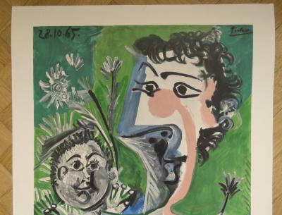 Pablo Picasso - 6ème biennale de peinture de Menton -1965 2