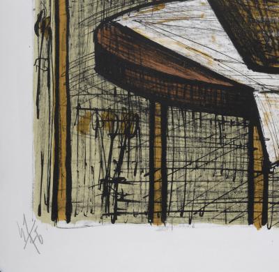 Bernard BUFFET - Vase de fleurs, 1964 - Original lithograph in colors on BFK Rives paper - Hand-signed & numbered 2