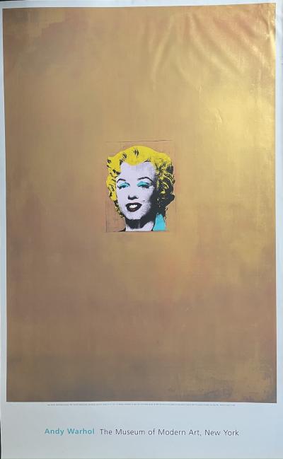 Andy Warhol, Marilyn d’or, 1962 MOMA 1999 2