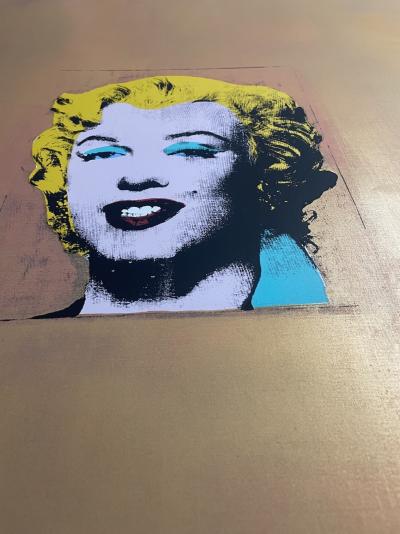 Andy Warhol, Marilyn d’or, 1962 MOMA 1999 2