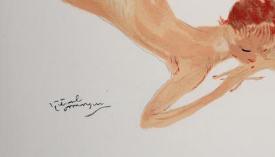 Jean-Gabriel DOMERGUE - La Parisienne : Sabine, 1956 - Original lithograph on vélin du 