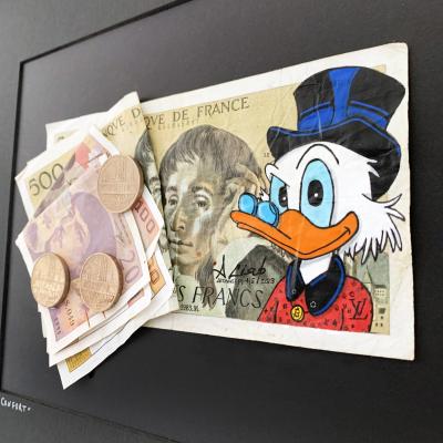Cisco - Confort, 2023 - Acrylique sur billet 2