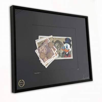 Cisco - Confort, 2023 - Acrylique sur billet 2