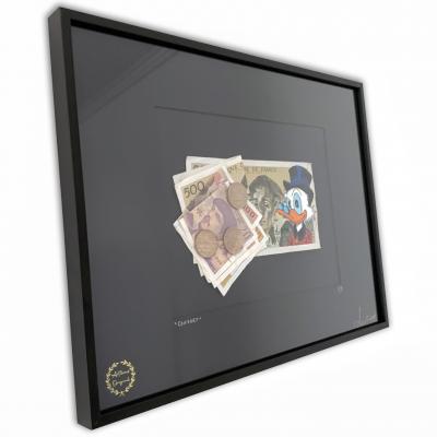 Cisco - Confort, 2023 - Acrylique sur billet 2