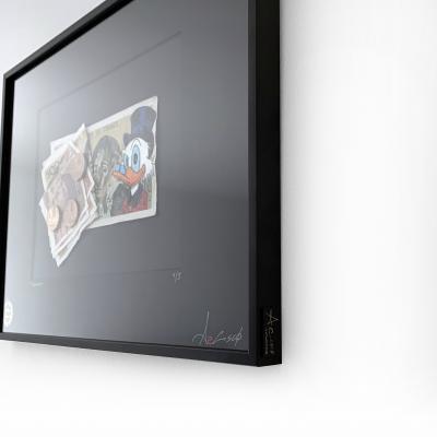 Cisco - Confort, 2023 - Acrylique sur billet 2