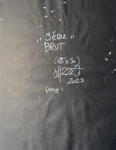 Jazzu -  Série Brut - Technique mixte sur papier 2