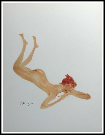 Jean Gabriel DOMERGUE, La Parisienne VII, 1956, lithographie originale 2