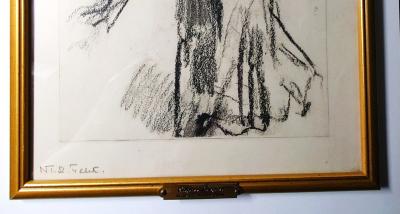 Edgar Degas - La Femme au Lavoir - gravure 2