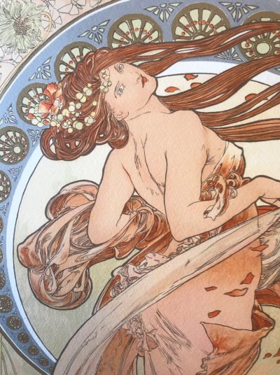 Alphonse MUCHA - La Danse, 2023, lithograph 2