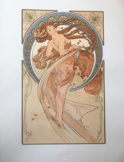 Alphonse MUCHA - La Danse, 2023, litografía