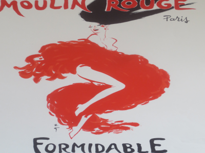 René GRUAU - Bal du Moulin Rouge Formidable 1989-1995 - affiche lithographique 2