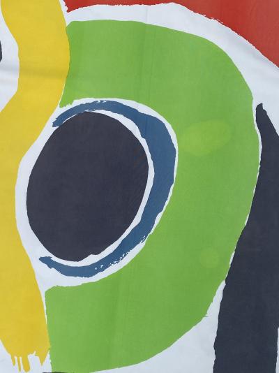 Sonia DELAUNAY (1885-1979), d’après - Jeux d’enfants - Sérigraphie sur tissu 2