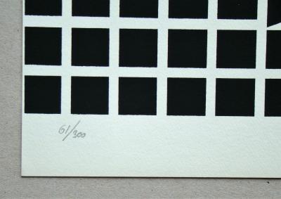 Victor VASARELY - Likka - 2, 1961 - Original screen print with relief embossing 2