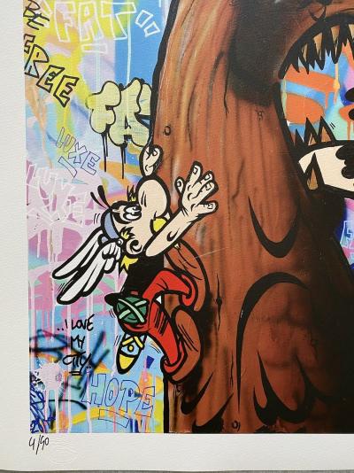FAT - Asterix & Obelix, 2023 - lithographie offset originale signée 2