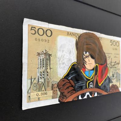 Cisco - Harlock, 2026 - Acrylique sur billet 2