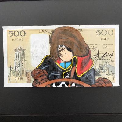 Cisco - Harlock, 2026 - Acrylique sur billet 2