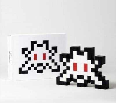 INVADER - sculpture 3D Little Big Space - édition numérotée 2