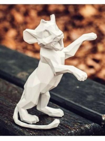 Richard ORLINSKI - Simba Blanc - Sculpture 2