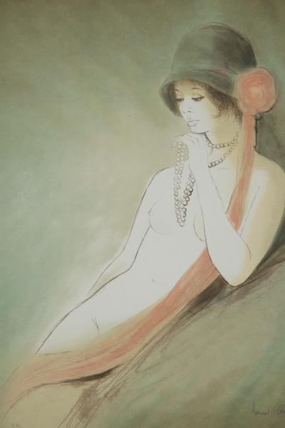 Bernard CHAROY: Portrait of Charlotte - Original signed lithograph 2