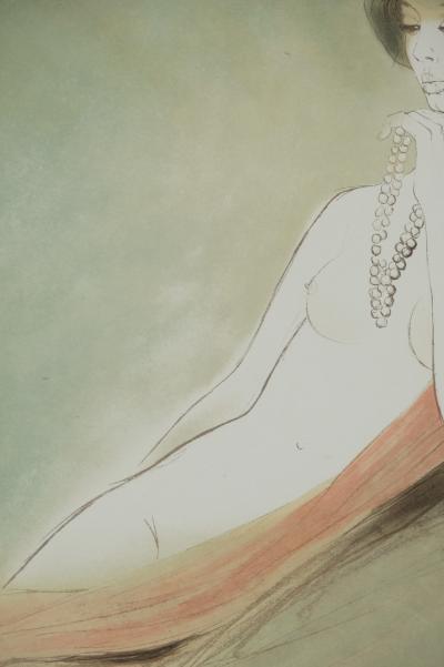 Bernard CHAROY: Portrait of Charlotte - Original signed lithograph 2