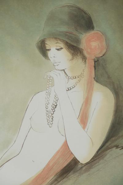 Bernard CHAROY: Portrait of Charlotte - Original signed lithograph 2