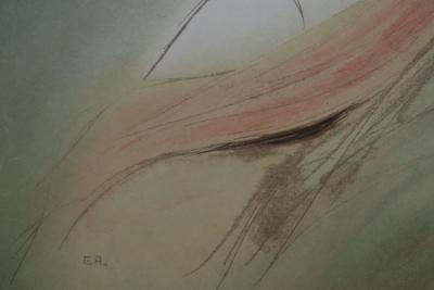 Bernard CHAROY : Portrait de Charlotte - Lithographie originale signée 2