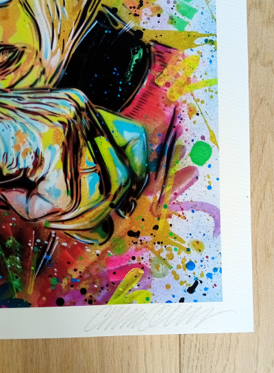 C215 - Pablo Picasso -  Impression digitale signée au crayon 2