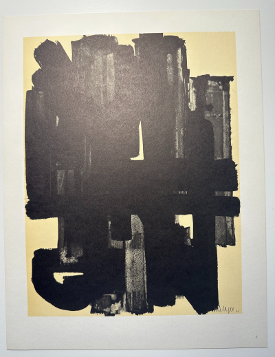 Pierre SOULAGES - Michel Ragon Peintres d’aujourd’hui 2