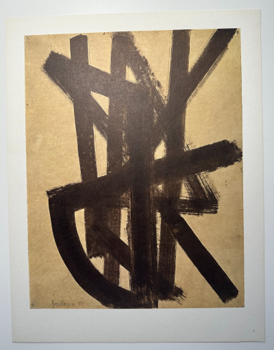 Pierre SOULAGES - Michel Ragon Peintres d’aujourd’hui 2