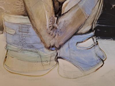 Enki Bilal - Bleu sang ... à part - Affiche édition d’art 2