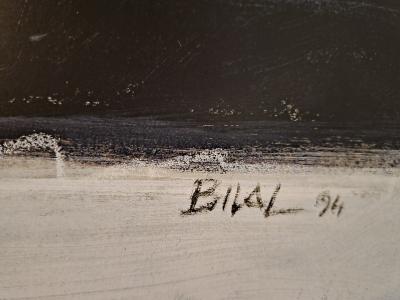 Enki Bilal - Bleu sang ... à part - Affiche édition d’art 2