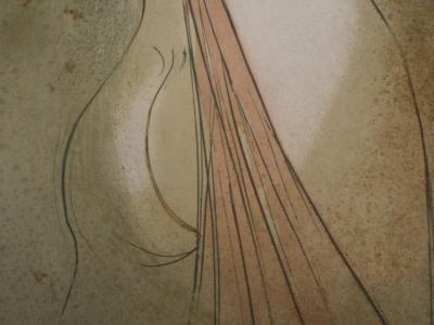 Bernard CHAROY : Dominique au ruban - Lithographie originale signée et dédicacée 2