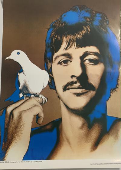 Richard Avendon, (d’après) RINGO STAR affiche  1967 2