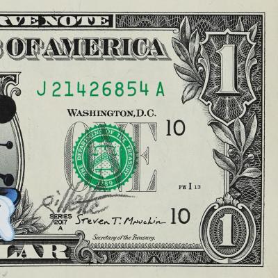 Cudro 2 Dollars Jeff Gillette Omicron Mickey C0vid Edit Limited et 1 Banksy 2