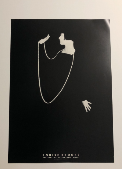 Louise Brooks - affiche non signée de 1991 2