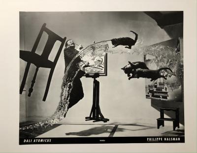 Philippe Halsman - Dali Atomicus,1988 - affiche non signée 2