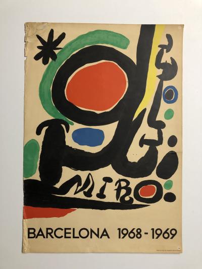 Joan Miro - Barcelone 1968/1969 - Affiche non signée 2
