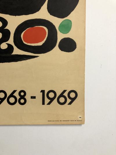 Joan Miro - Barcelone 1968/1969 - Affiche non signée 2