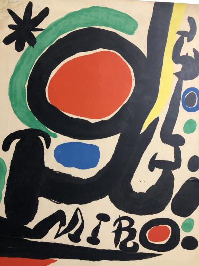 Joan Miro - Barcelone 1968/1969 - Affiche non signée 2