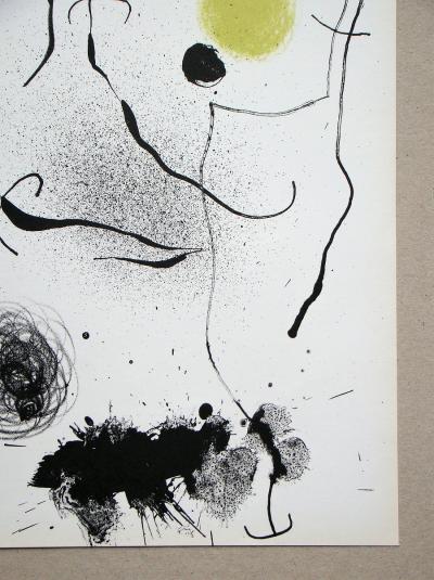 Joan MIRÓ - Bouquet de rêves pour Leïla, 1964 - Lithographie originale 2