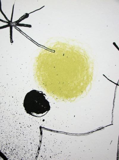 Joan MIRÓ - Bouquet de rêves pour Leïla, 1964 - Lithographie originale 2