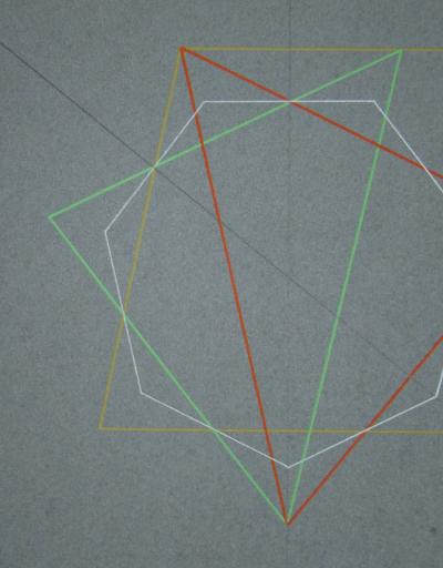 Wolfram ERBER - Composition Géométrique, 1977 - Sérigraphie signée à la main 2