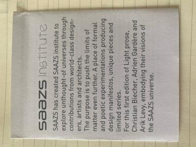 Saazs - Table basse blanche lumineuse 2