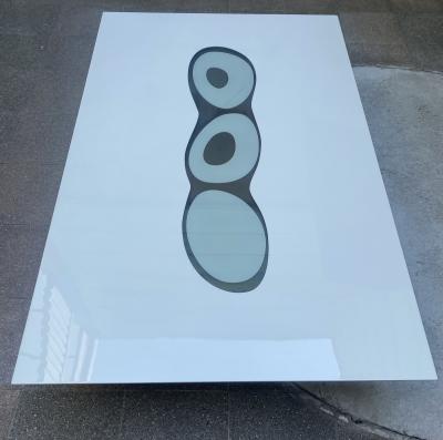 Saazs - Table basse blanche lumineuse 2