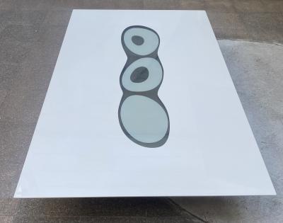 Saazs - Table basse blanche lumineuse 2