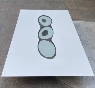 Saazs - Table basse blanche lumineuse 2